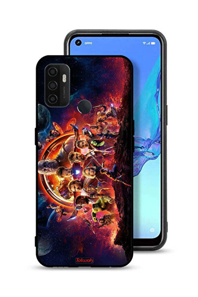 Tolwak غطاء حماية لهاتف Oppo A33 (2020) Avengers