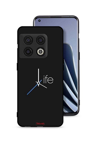 Tolwak غطاء حماية لهاتف OnePlus 10 Pro 5G Life Clock