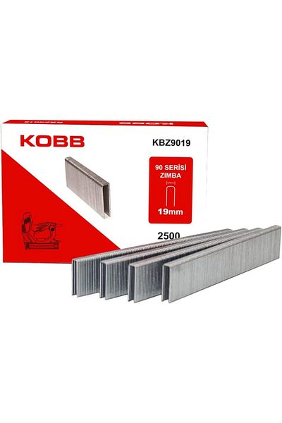 Mena Rise Şirinshop Kbz9019 19mm 2500Pcs 90 Series Heavy Duty Staple, Gray 1108107