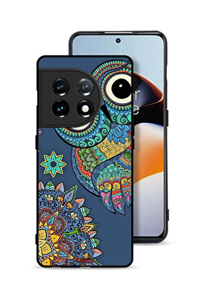 Tolwak غطاء حماية لهاتف OnePlus 11 5G بتصميم بومة زهرية