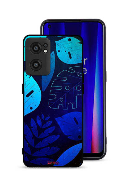 Tolwak OnePlus Nord CE 2 5G Protective Case Cover Leaves Pattern