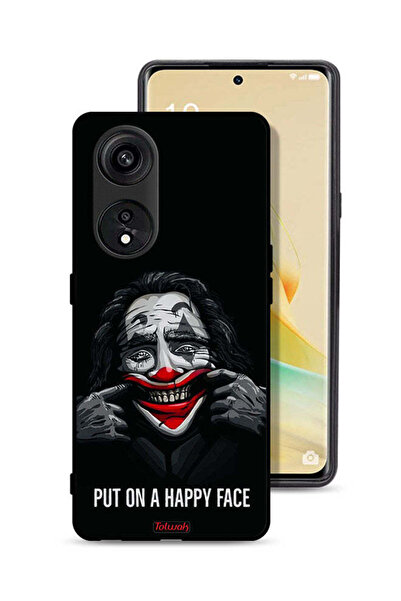 Tolwak غطاء حماية لهاتف Oppo A1 Pro بوجه سعيد