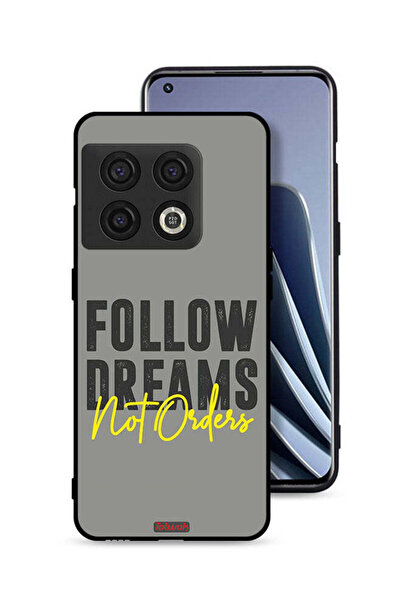 Tolwak غطاء حماية لهاتف OnePlus 10 Pro 5G اتبع الأحلام وليس الأوامر