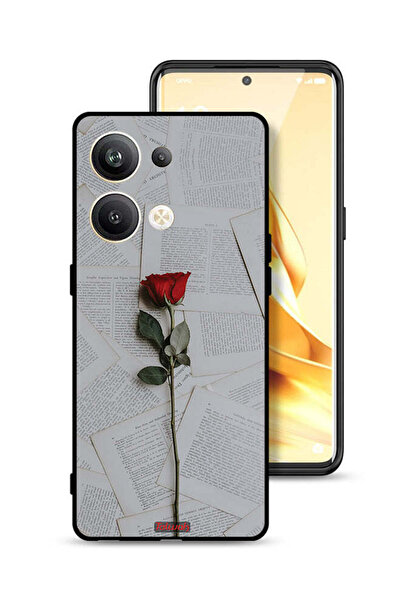 Tolwak غطاء حماية لهاتف Oppo Reno9 Pro Plus 5G وردي على ورق