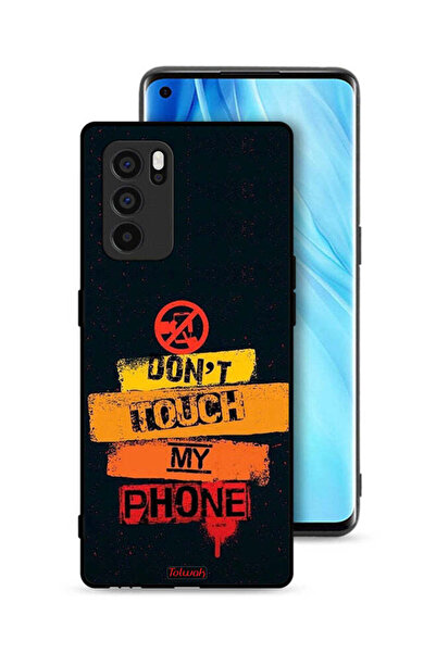 Tolwak جراب حماية لهاتف Oppo Reno6 Pro 5G - لا تلمس هاتفي