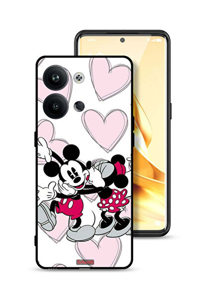 Tolwak غطاء حماية لهاتف Oppo Reno9 5G بتصميم عناق ميكي ماوس