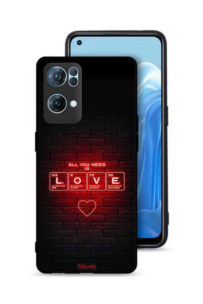 Tolwak غطاء حماية لهاتف Oppo Reno7 Pro 5G كل ما تحتاجه هو الحب