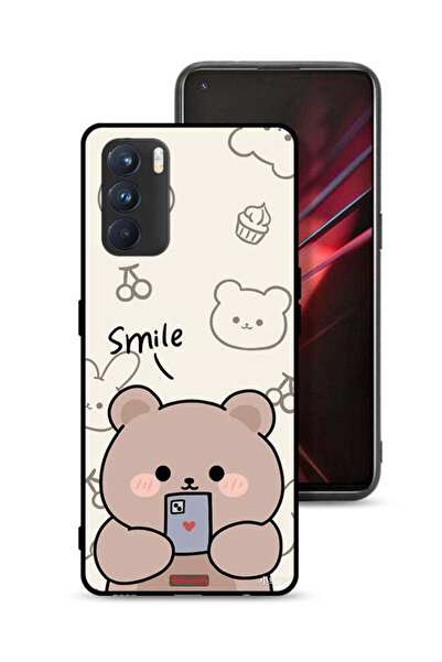 Tolwak غطاء حماية Oppo K9 Pro بتصميم دب مبتسم