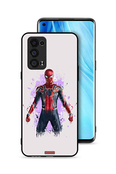 Tolwak غطاء حماية لهاتف Oppo Reno6 Pro Plus 5G بتصميم العنكبوت الحديدي