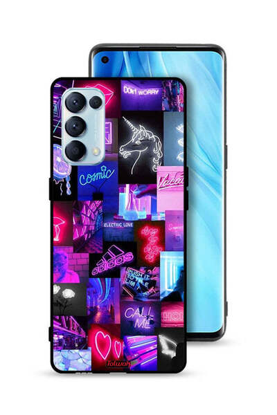 Tolwak غطاء حماية لهاتف Oppo Reno5 Pro 5G - رسوم متحركة