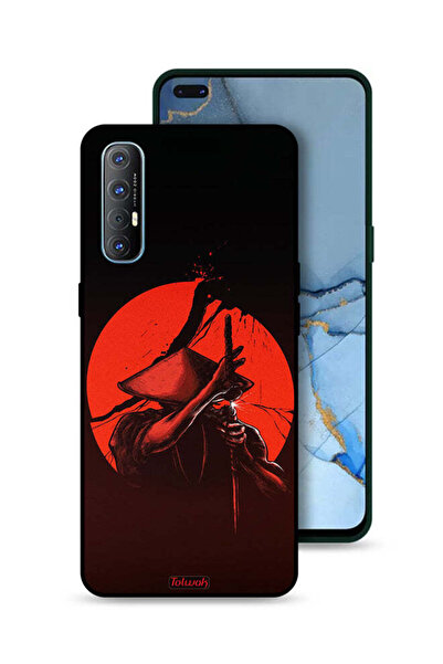 Tolwak غطاء حماية لهاتف Oppo Reno3 Pro 4G بتصميم محارب السيف