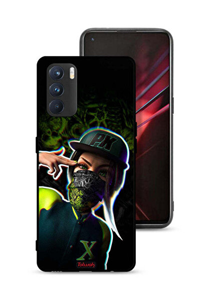 Tolwak غطاء حماية لهاتف Oppo K9 Pro برسومات فنية جمالية للبنات