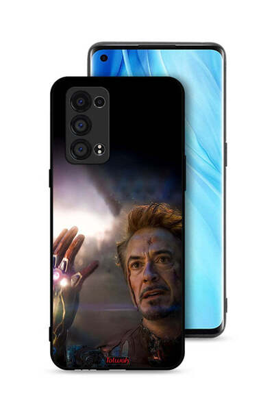 Tolwak غطاء حماية لهاتف Oppo Reno6 Pro Plus 5G - أنا الرجل الحديدي