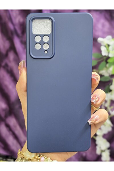 Magic Ring Xiaomi Redmi Note 11 PRO/Note 12 PRO 4G Uyumlu İçi Kadife Lacivert...
