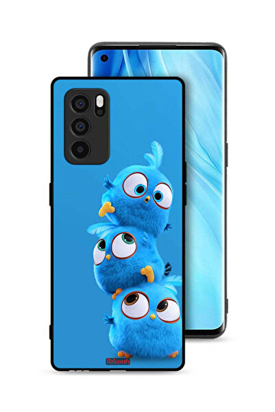 Tolwak غطاء حماية لهاتف Oppo Reno6 Pro 5G بنقشة طيور لطيفة