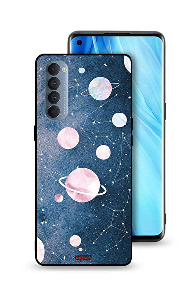 Tolwak Oppo Reno4 Pro 4G Protective Case Cover Space Art