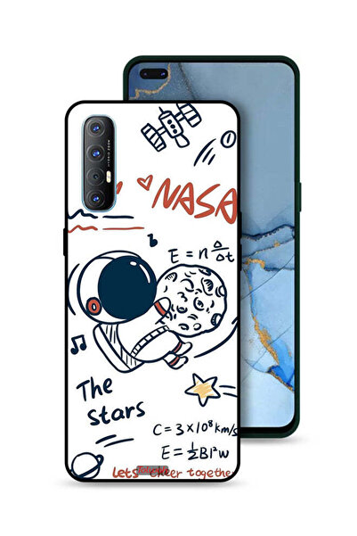Tolwak غطاء حماية لهاتف Oppo Reno3 Pro 4G، ناسا ذا ستارز