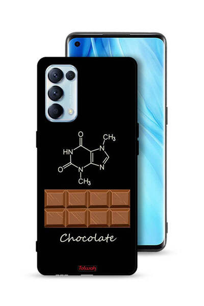 Tolwak غطاء حماية لهاتف Oppo Reno5 Pro 5G - لون شوكولاتة