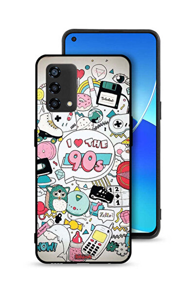 Tolwak غطاء حماية لهاتف Oppo Reno6 Lite - أحب التسعينيات
