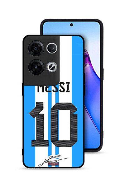 Tolwak غطاء حماية لهاتف Oppo Reno8 Pro Plus 5G بتصميم Messi 10