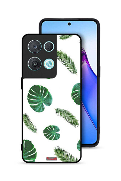 Tolwak غطاء حماية لهاتف Oppo Reno8 Pro 5G بنقشة ريش فنية