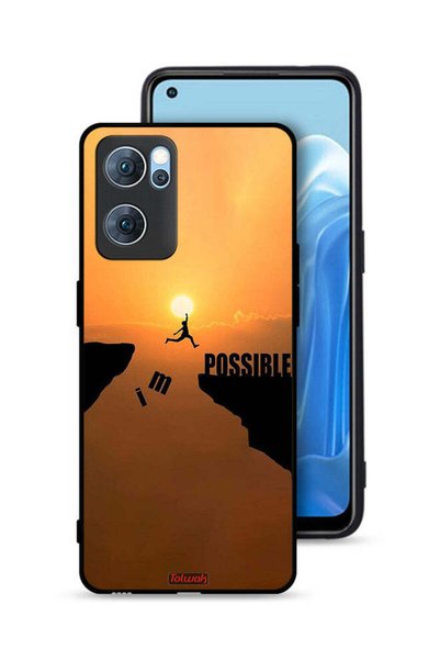 Tolwak غطاء حماية لهاتف Oppo Reno7 5G بطبعة "أنا ممكن"