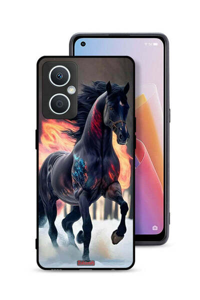 Tolwak غطاء حماية لهاتف Oppo A96 5G (الصين) Horse Hd