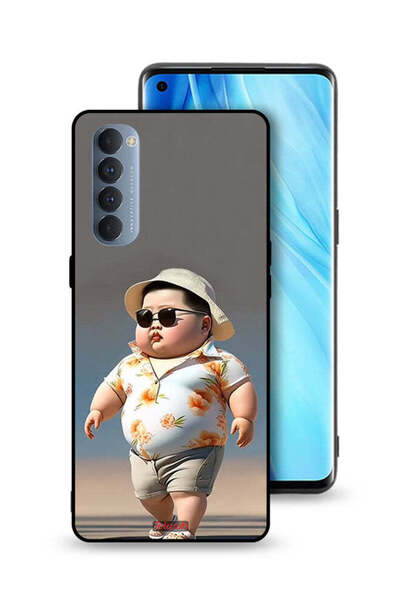 Tolwak غطاء حماية لهاتف Oppo Reno4 Pro 4G بتصميم أنيق وجذاب لطفل صغير
