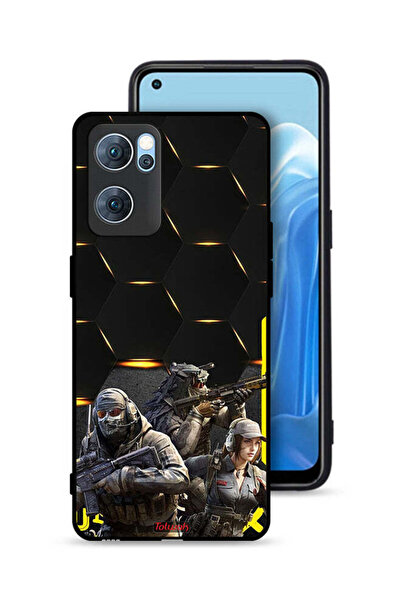 Tolwak غطاء حماية لهاتف Oppo Reno7 5G بخلفية Cyberpunk