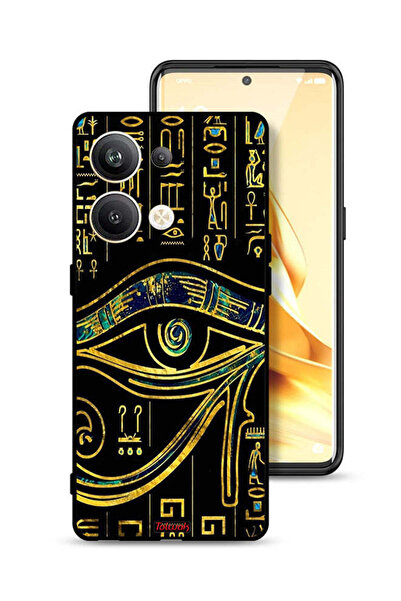 Tolwak غطاء حماية لهاتف Oppo Reno9 Pro Plus 5G مع رسمة عين