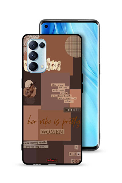 Tolwak غطاء حماية لهاتف Oppo Reno5 Pro 5G - Adventurer للنساء