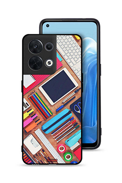 Tolwak غطاء حماية لهاتف Oppo Reno8 5G بتصميم فتاة هواية مكتبية