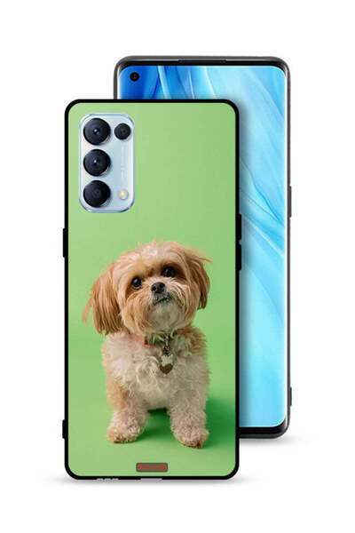 Tolwak غطاء حماية لهاتف Oppo Reno5 Pro 5G بتصميم جرو لطيف