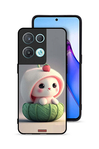 Tolwak غطاء حماية لهاتف Oppo Reno8 Pro 5G - أرنب صغير لطيف