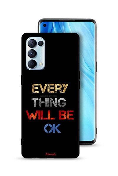 Tolwak غطاء حماية لهاتف Oppo Reno5 Pro 5G كل شيء سيكون على ما يرام