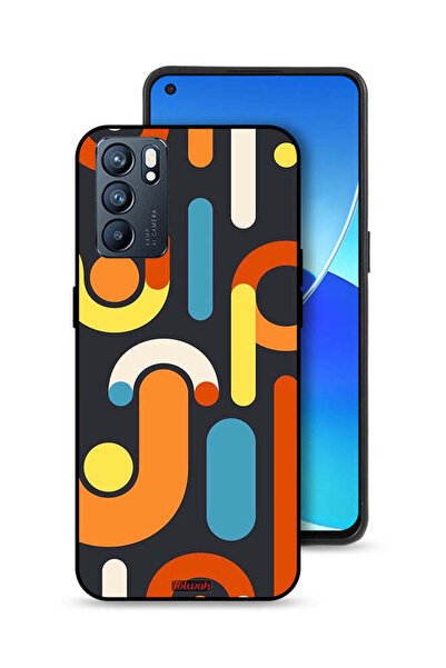 Tolwak غطاء حماية بنمط لهاتف Oppo Reno6 5G