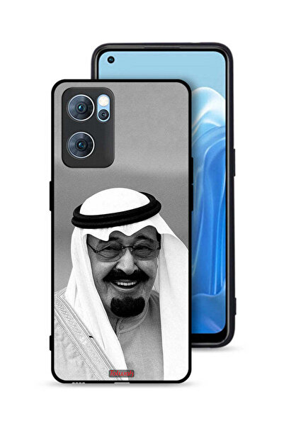 Tolwak غطاء حماية لهاتف Oppo Reno7 5G صورة الملك عبدالله مبتسماً