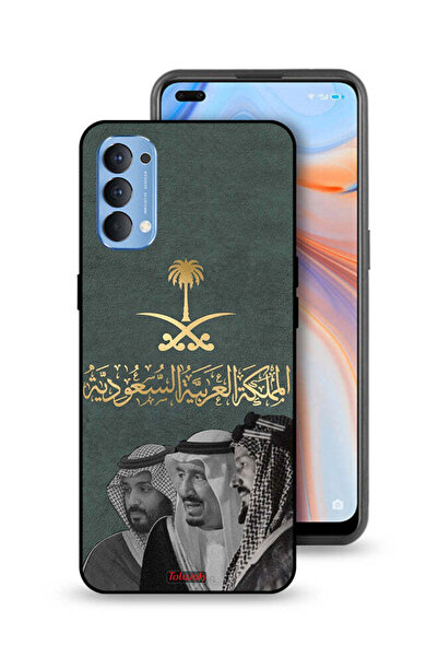 Tolwak غطاء حماية لهاتف Oppo Reno4 4G الملك سلمان وعبد العزيز ومحمد
