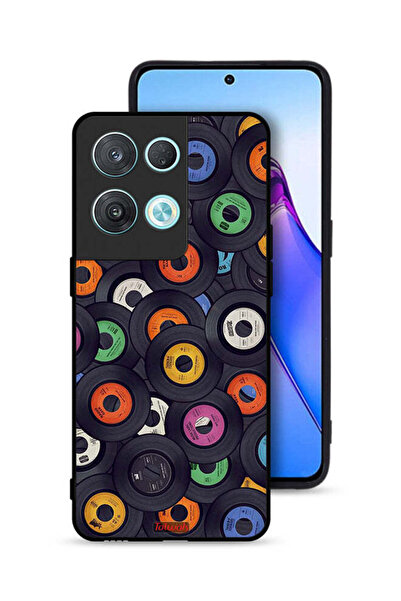 Tolwak غطاء حماية لهاتف Oppo Reno8 Pro 5G بنقشة أقراص مضغوطة