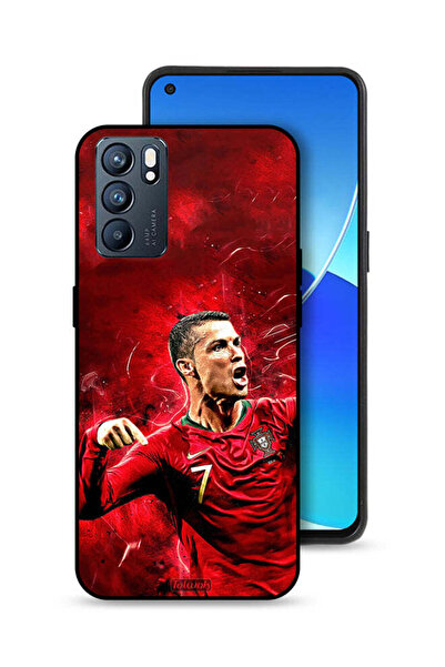 Tolwak غطاء حماية لهاتف Oppo Reno6 5G كريستيانو رونالدو