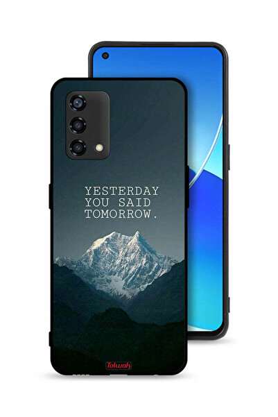 Tolwak غطاء حماية لهاتف Oppo Reno6 Lite - أمس قلت غدًا