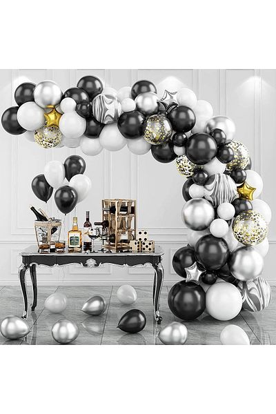 Baloane Vesele Balloon Arch for Events, Weddings, Birthdays 79 Pieces ARC128