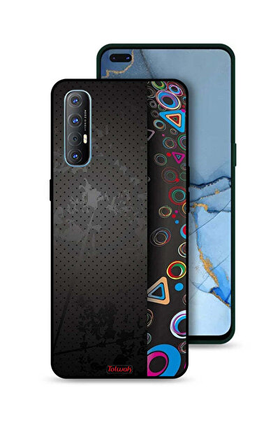 Tolwak غطاء حماية بنمط نمط لهاتف Oppo Reno3 Pro 4G