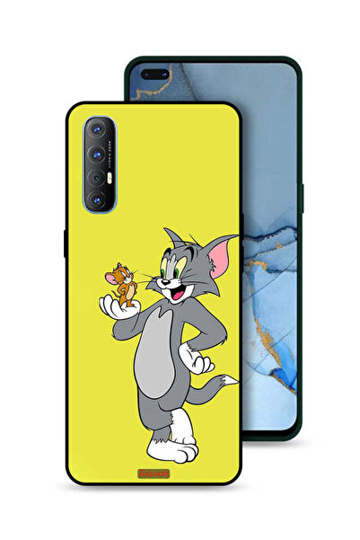 Tolwak غطاء حماية لهاتف Oppo Reno3 Pro 4G بتصميم توم وجيري