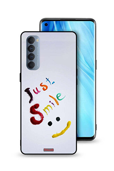 Tolwak غطاء حماية لهاتف Oppo Reno4 Pro 4G - ابتسامة فقط