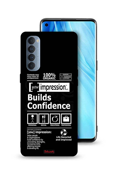 Tolwak غطاء حماية لهاتف Oppo Reno4 Pro 4G ملصق يعزز الثقة
