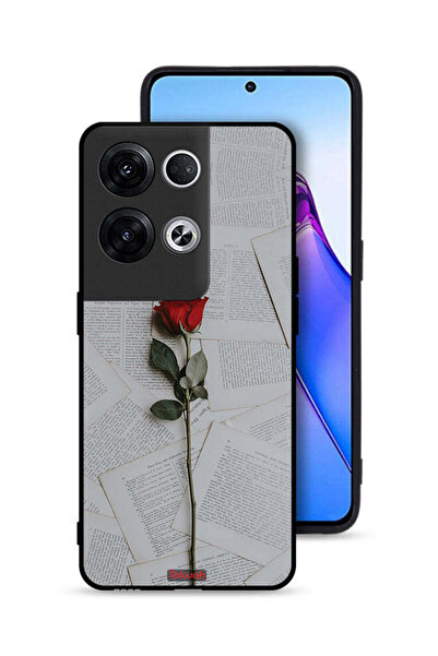 Tolwak غطاء حماية لهاتف Oppo Reno8 Pro Plus 5G وردي على ورق