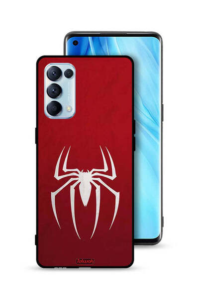 Tolwak Oppo Reno5 Pro 5G Protective Case Cover Spider Icon