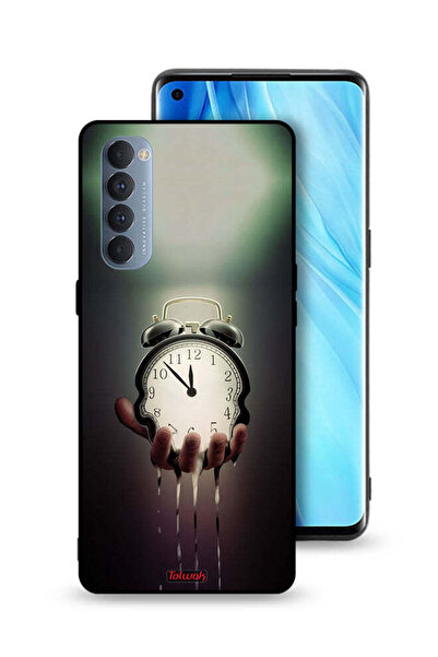 Tolwak غطاء حماية على شكل ساعة لهاتف Oppo Reno4 Pro 4G