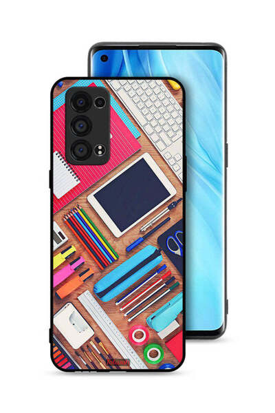 Tolwak غطاء حماية لهاتف Oppo Reno6 Pro Plus 5G بتصميم فتاة هوبي ديسك